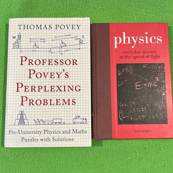 Professor Povey’s Perplexing Problems & Physics Books - Picture 1 of 7